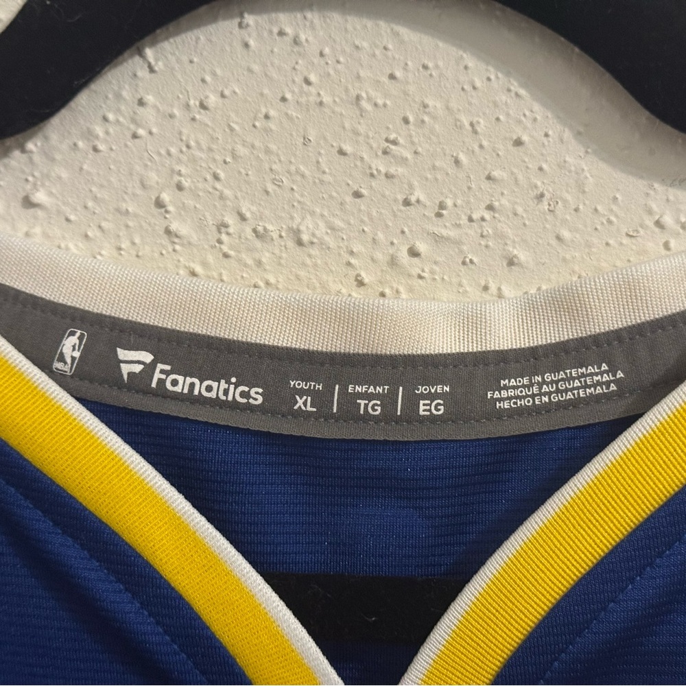 NBA Golden State Warriors Steph Curry Fanatics Jersey - Size XL - Picture 3 of 9
